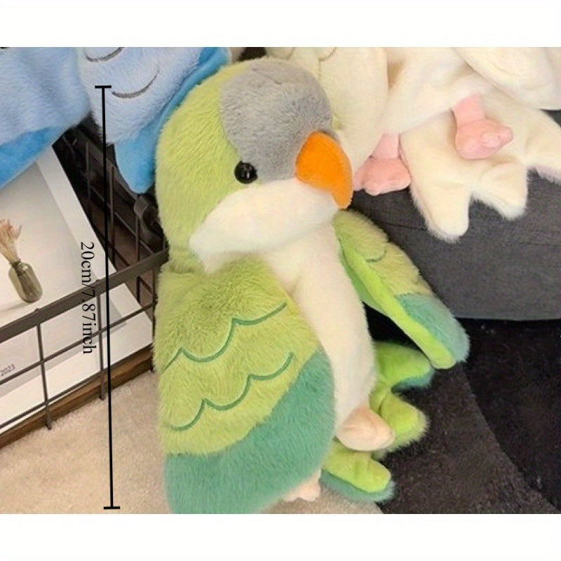 Back to School Plush Bird Parrot Puppet Toy Ventriloquist Doll