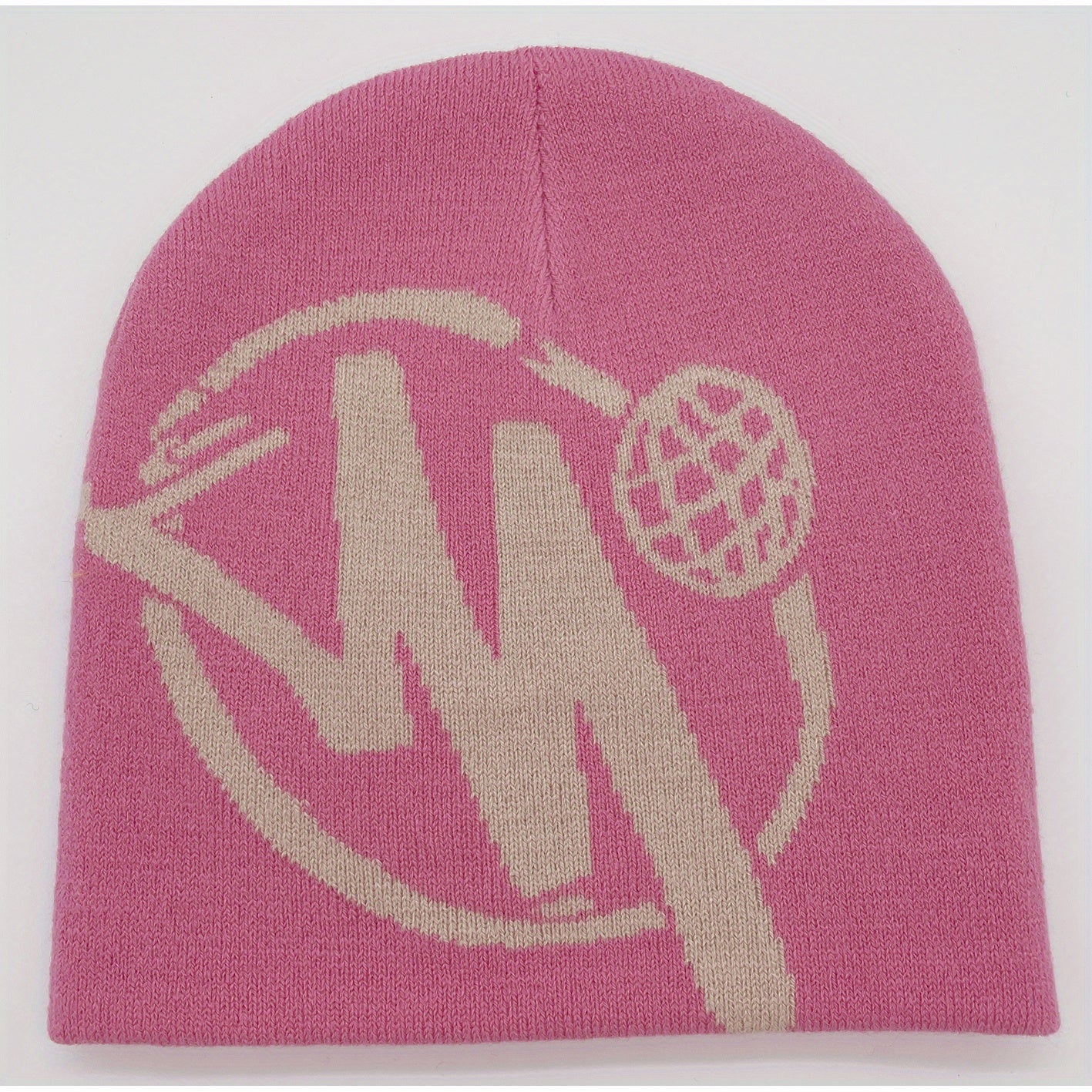 Hip hop Knit Beanie Hat Hat With Printing For Men And Women