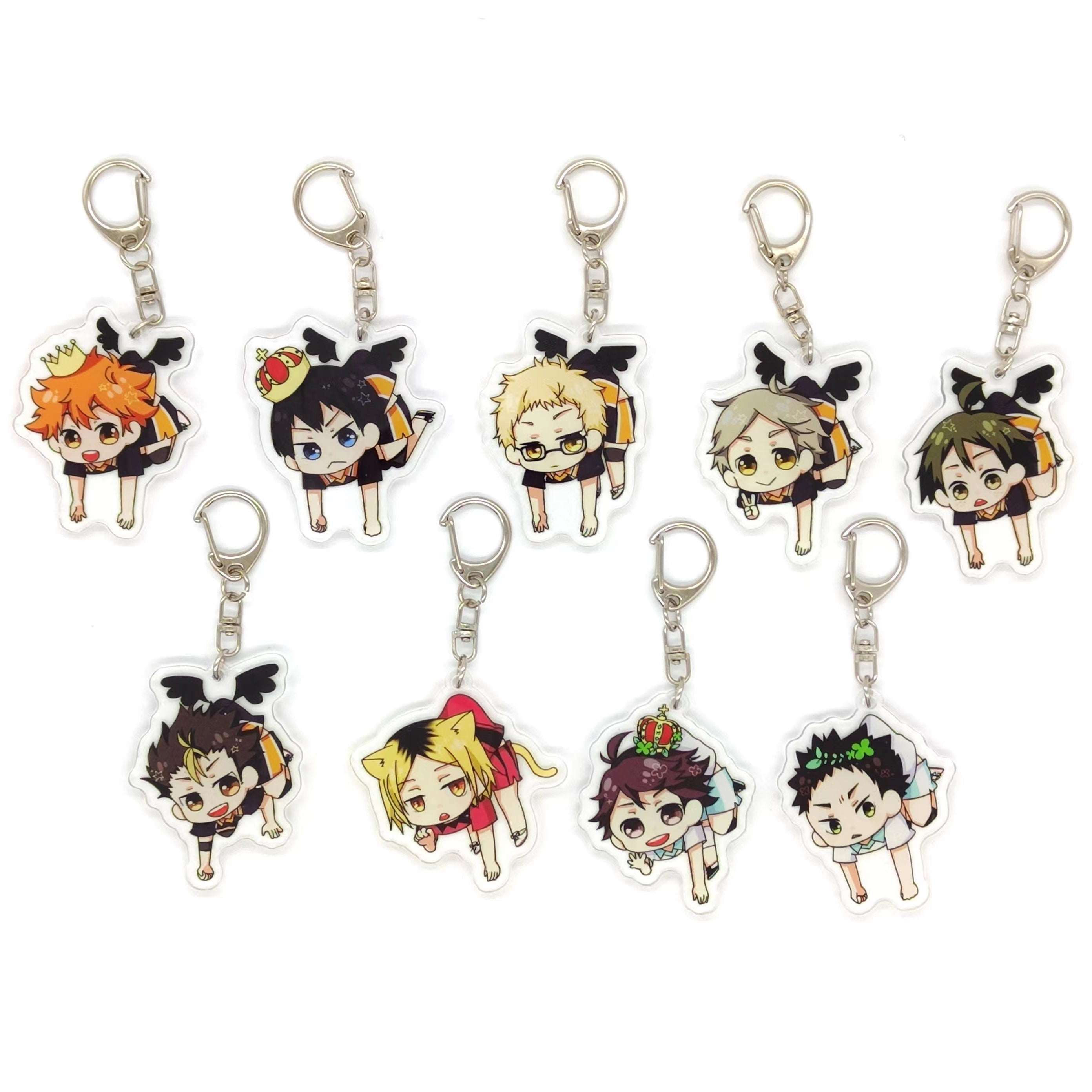 Anime Acrylic Keychains Animation Bag Pendant For Fans