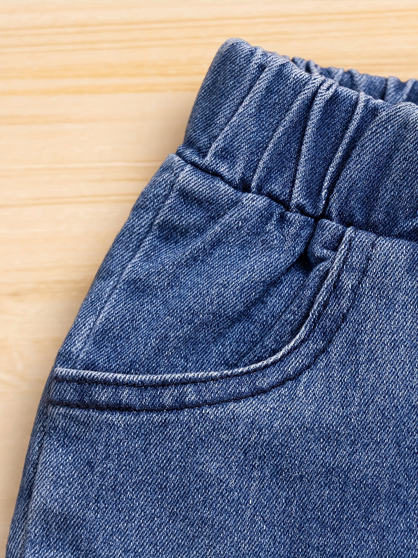 Girls Denim Flare Bell Bottom Pants for All Seasons