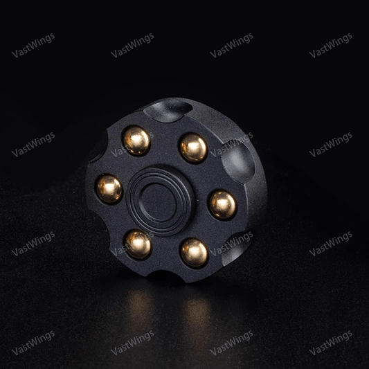 3 Colors Fun Finger Spinner Metal Alloy Relax Toy Adult Spinning Fidget Gift