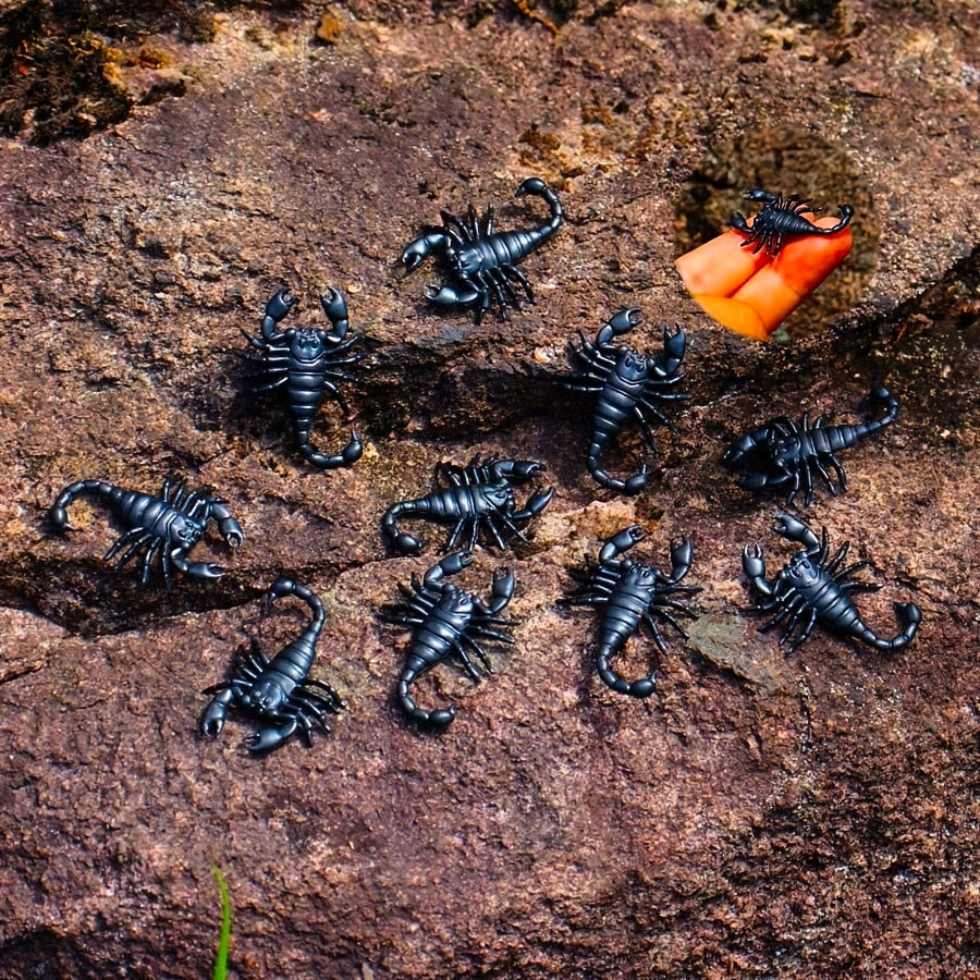 Realistic Scorpion Prank prop Lifelike Venomous Scary Sharp Pedipal