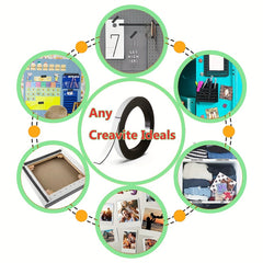 Magnetic Tape Roll 2.54cm x 4.51m - Whiteboards, Fridge - DIY Art Projects
