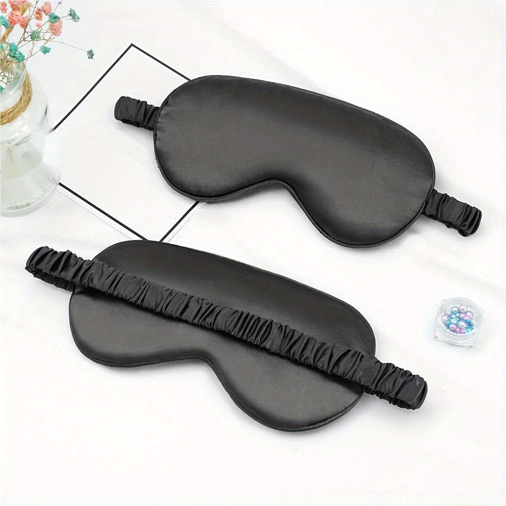 Blackout Silk Eye Mask for Travel Relaxation
