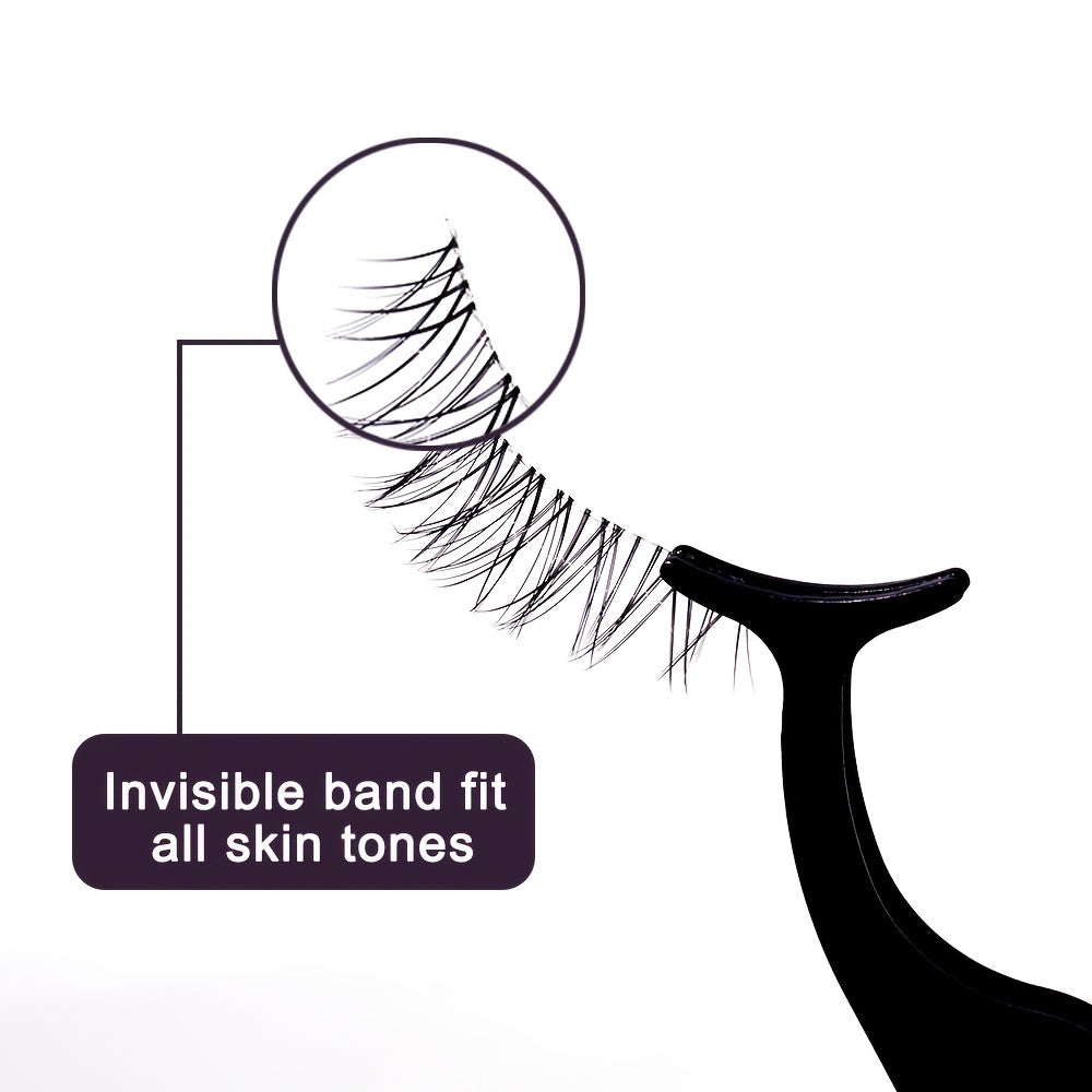 Short Natural Look False Eyelashes TS08