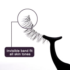 Short Natural Look False Eyelashes TS08