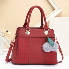 Embroidered Women's Tote Bag Spacious & Stylish with Detachable Strap