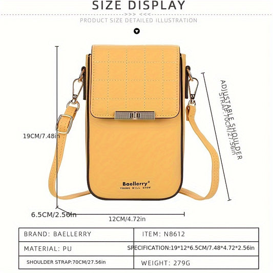 Compact Crossbody Handbag for Women Fashionable Single Shoulder Bag