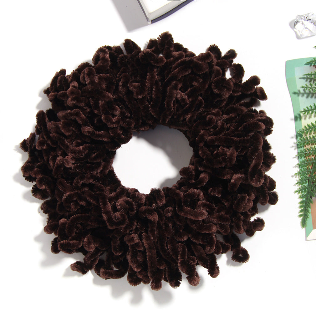 Rubber Hijab Hair Flexible Band Bow Large Headwear Scrunchie Headband