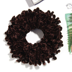 Rubber Hijab Hair Flexible Band Bow Large Headwear Scrunchie Headband