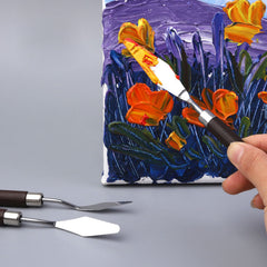7pcs Stainless Steel Palette Knives Art Tools Set