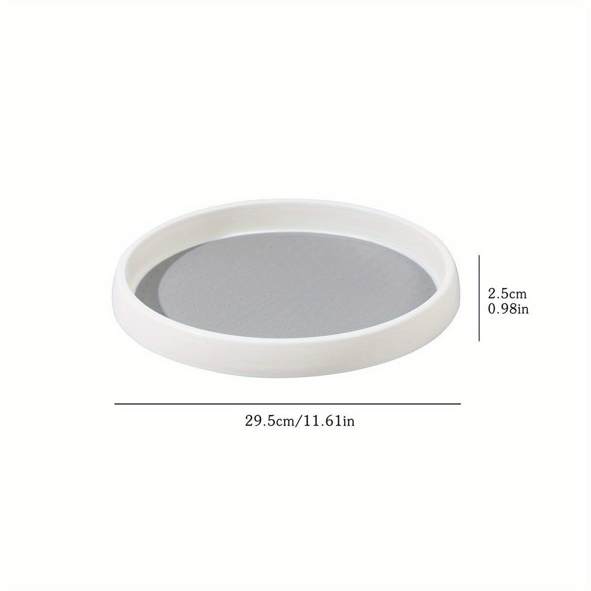 Round Spice Rack Condiment Rotatable Seasoning Rack Lazy Susan