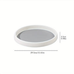 Round Spice Rack Condiment Rotatable Seasoning Rack Lazy Susan