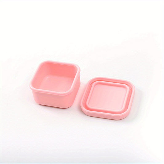 1pc Sealed Silicone Lunch Box for Office Workers, Microwaveable Bento Box