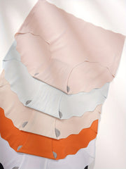6pcs Seamless Solid Briefs Comfy & Soft Panties Women's Lingerie