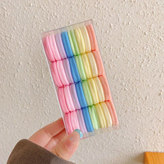 36pcs Girls Hair Tie Rope Ring Accessories