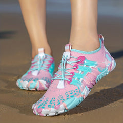 Colorful Lightweight Wading Shoes Quick Dry Non Slip Water Shoes
