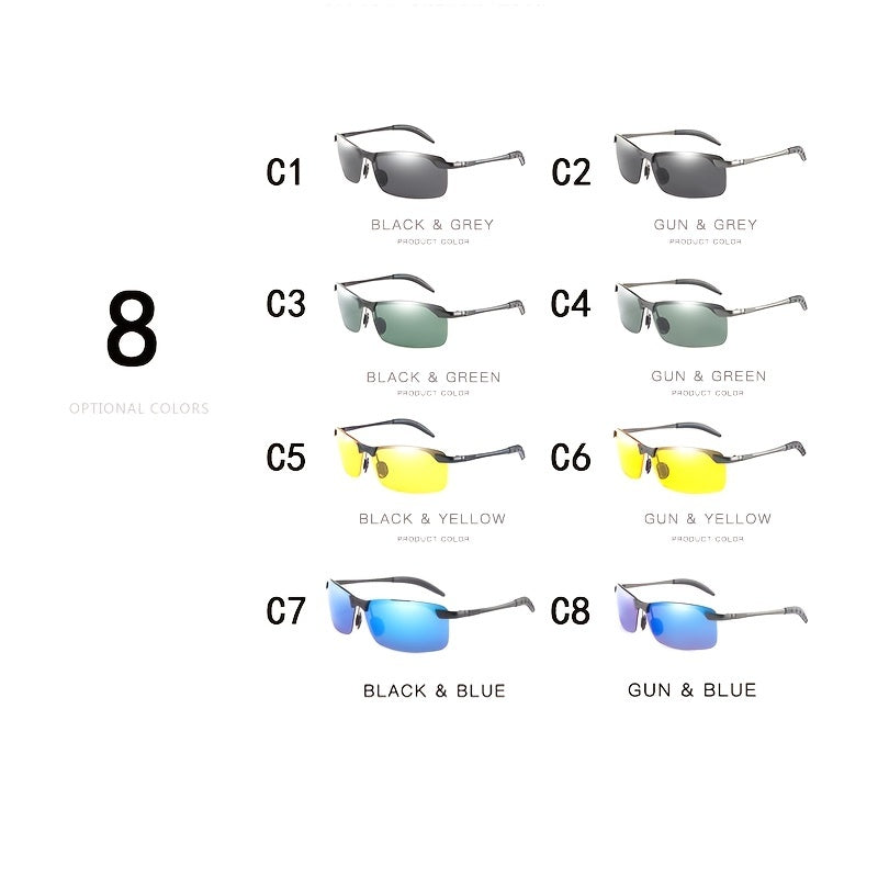 Men's Polarized Sports Sunglasses Outdoor Driving Cycling Glasses