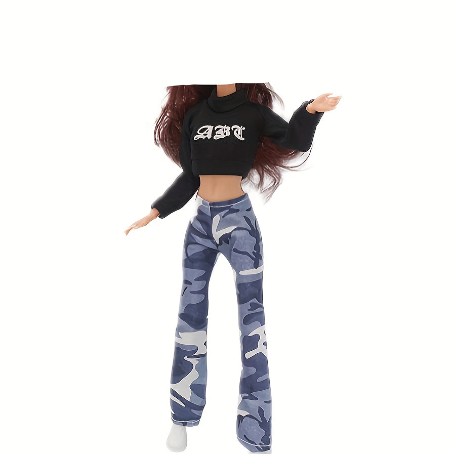Geometric & Camo Pants for 1/6 Dolls