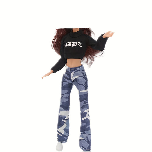 Geometric & Camo Pants for 1/6 Dolls