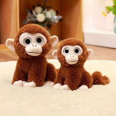 Monkey Plush Toy with Long Tail for Home Decor & Gifts