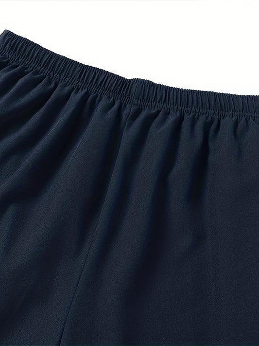 7pcs Colorful Zip Up Men's Sports Shorts for Summer Activities