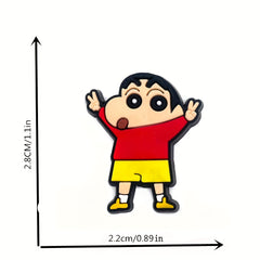 10PCS Cartoon Anime Shoe Charms Clogs Shoes Accessories