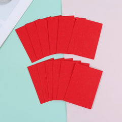 24pcs Red Glitter Golden Envelope Set