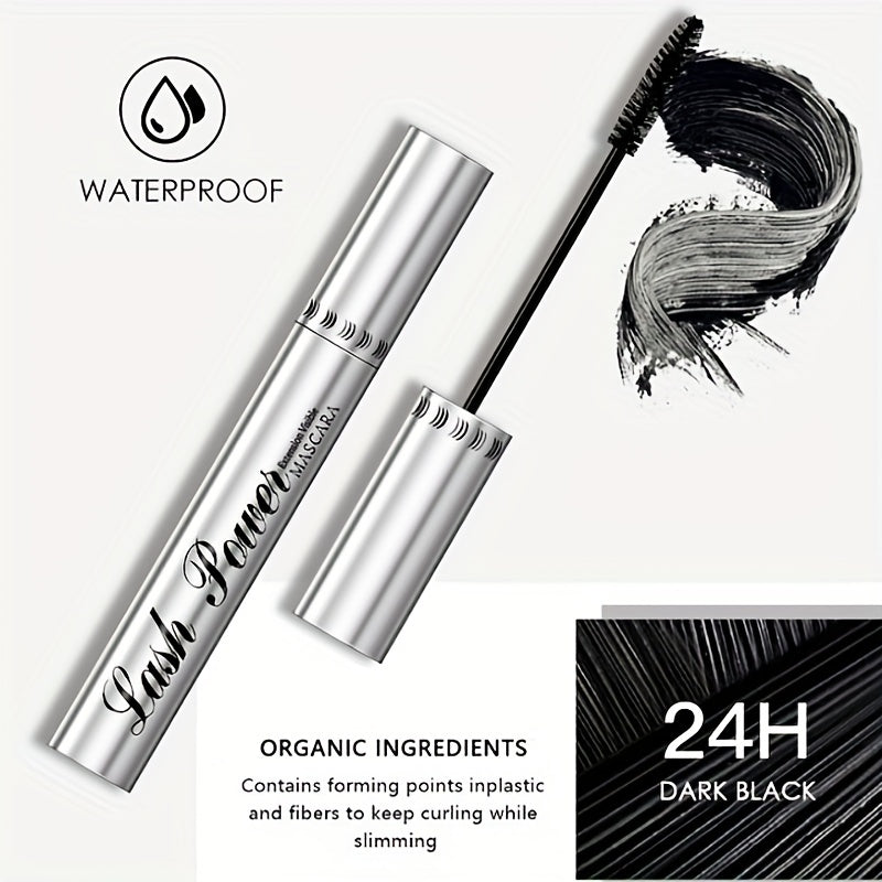 Waterproof Lengthening Mascara with Silicone Brush Head