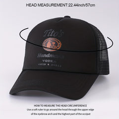 Vintage Candy Mesh Baseball Cap Trucker Hat Lightweight Adjustable Dad Hats