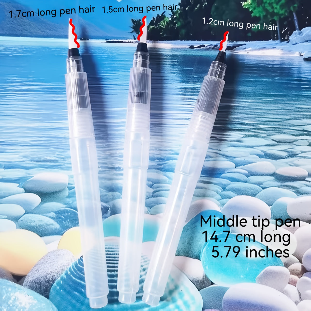 Watercolor Brushes High Nylon Brush Set for Beginners Painting