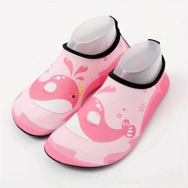 Kids Cartoon Water Shoes Soft Quick Drying Non Slip Water Sneakers