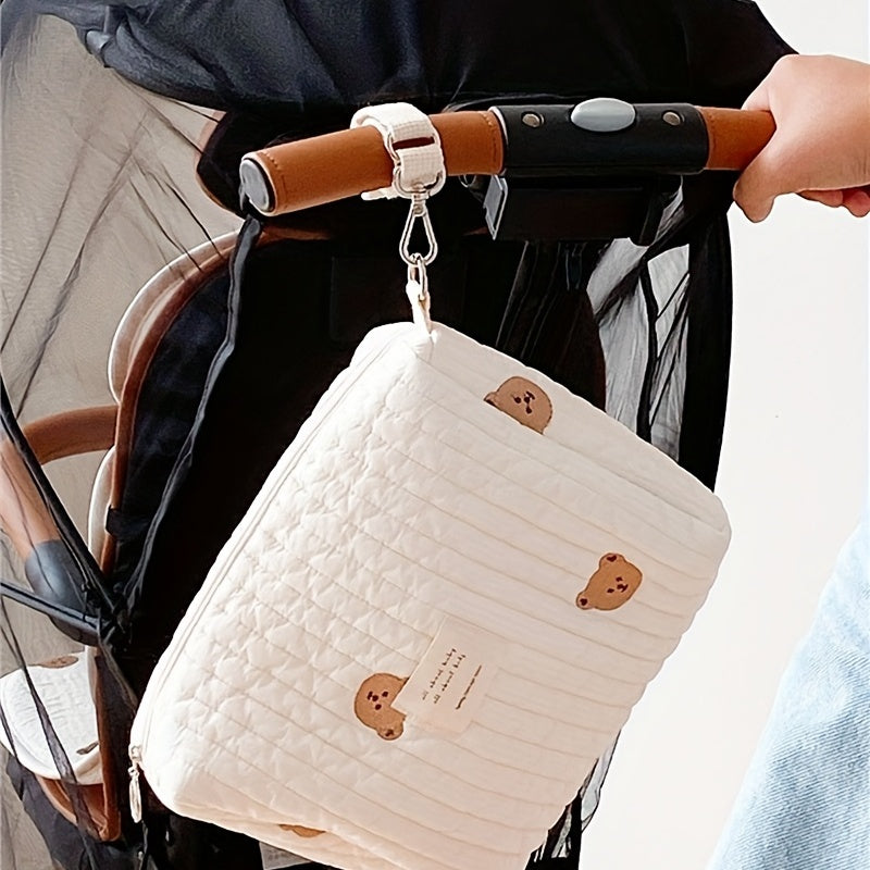 Functional Baby Stroller Hanging Bag for Storage & Comfort