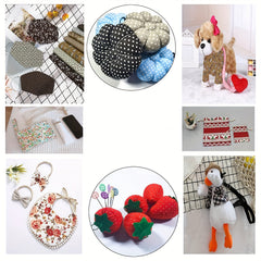 7pcs Coffee Series Floral Cotton Fabric Quilting Patchwork Fabric