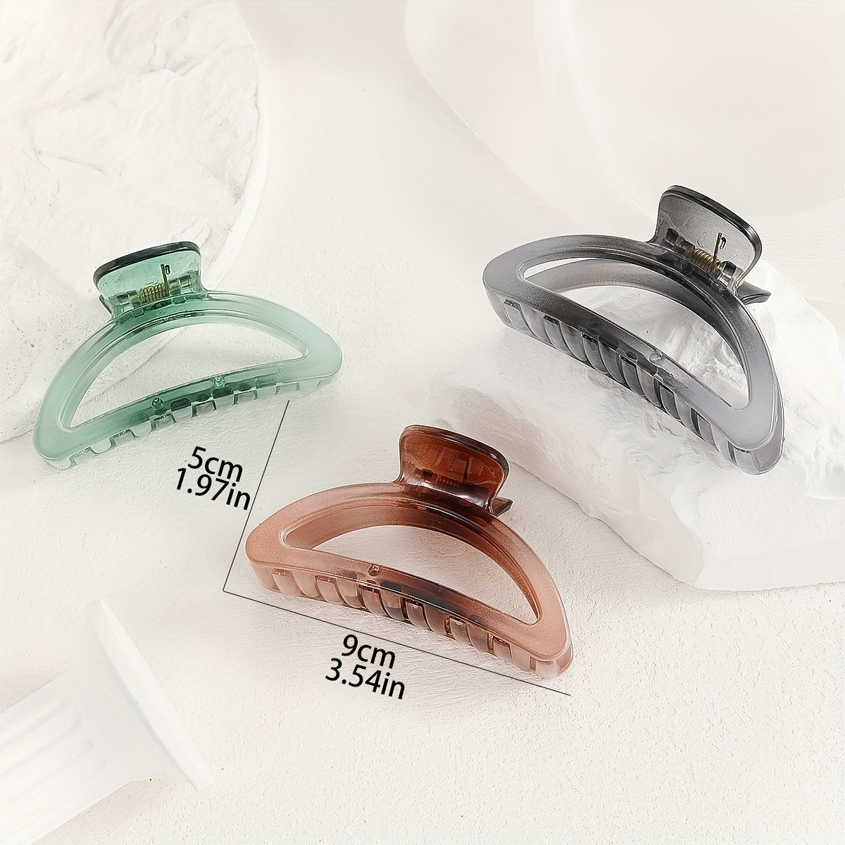 Gradient Hair Claw Clips Hair Accessories For Women Girls