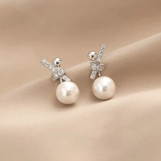 Faux Pearl Earrings for Women - Elegant Jewelry Gift