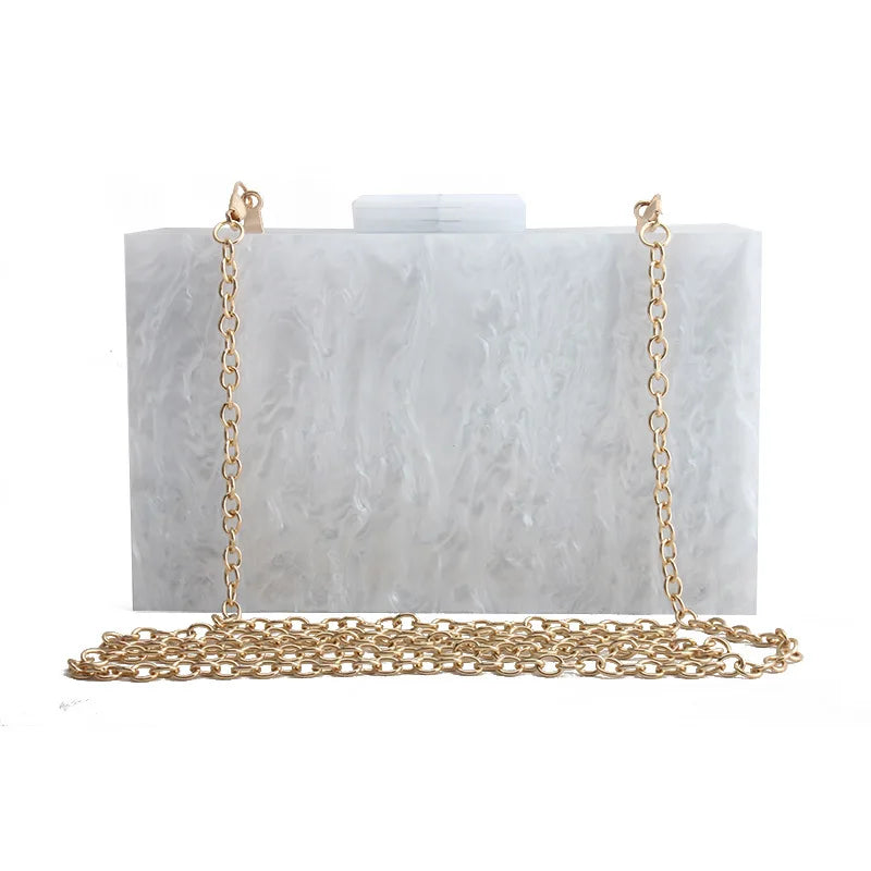 Acrylic Crossbody Bag Women Shoulder Handbag