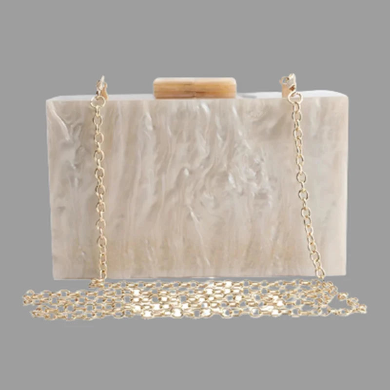 Acrylic Crossbody Bag Women Shoulder Handbag