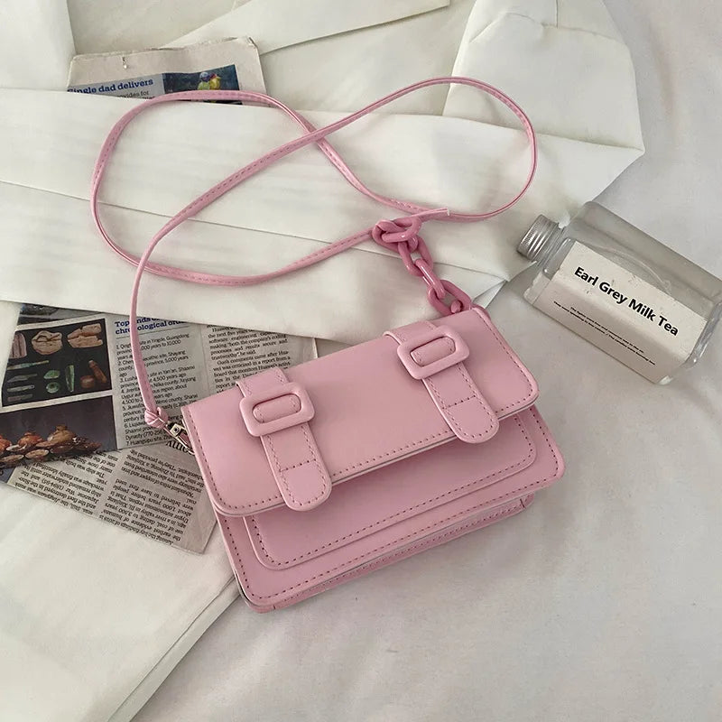 Retro Mini Shoulder Bag Casual Messenger Handbag