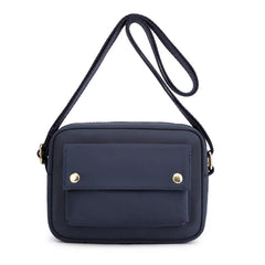 Vintage Denim Messenger Bag Women Large Capacity Shoulder Bag