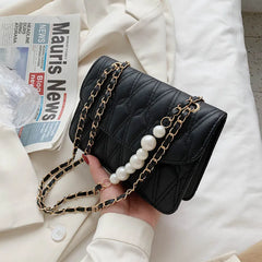 Small Square Bag PU Chain Shoulder Bag