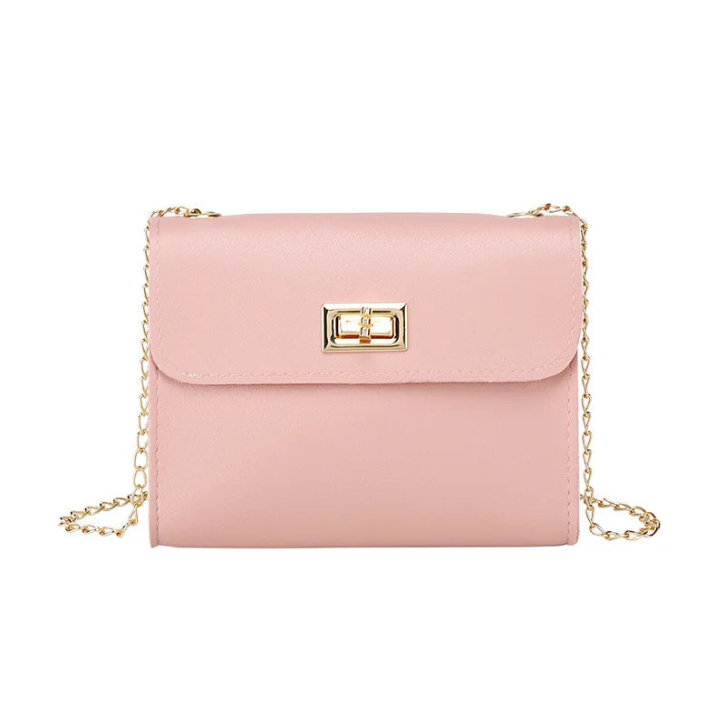 Women Shoulder Bag Handbags Wild Girls Small Square Messenger Bag