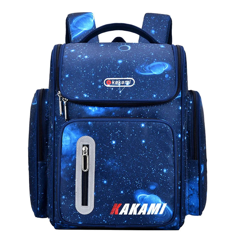 Large Boys School Backpack Waterproof Orthopedic Book Bag