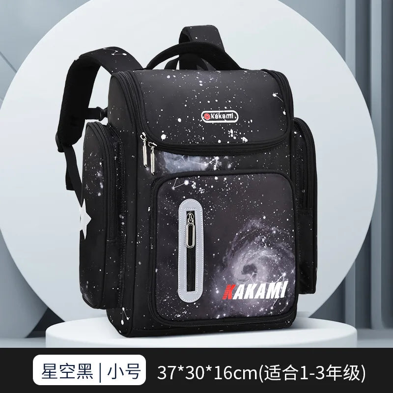 Boys School Bags Large Backpack Waterproof Primary Book Bag
