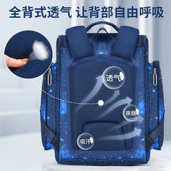 Large Boys School Backpack Waterproof Orthopedic Book Bag