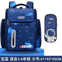 Large Boys School Backpack Waterproof Orthopedic Book Bag