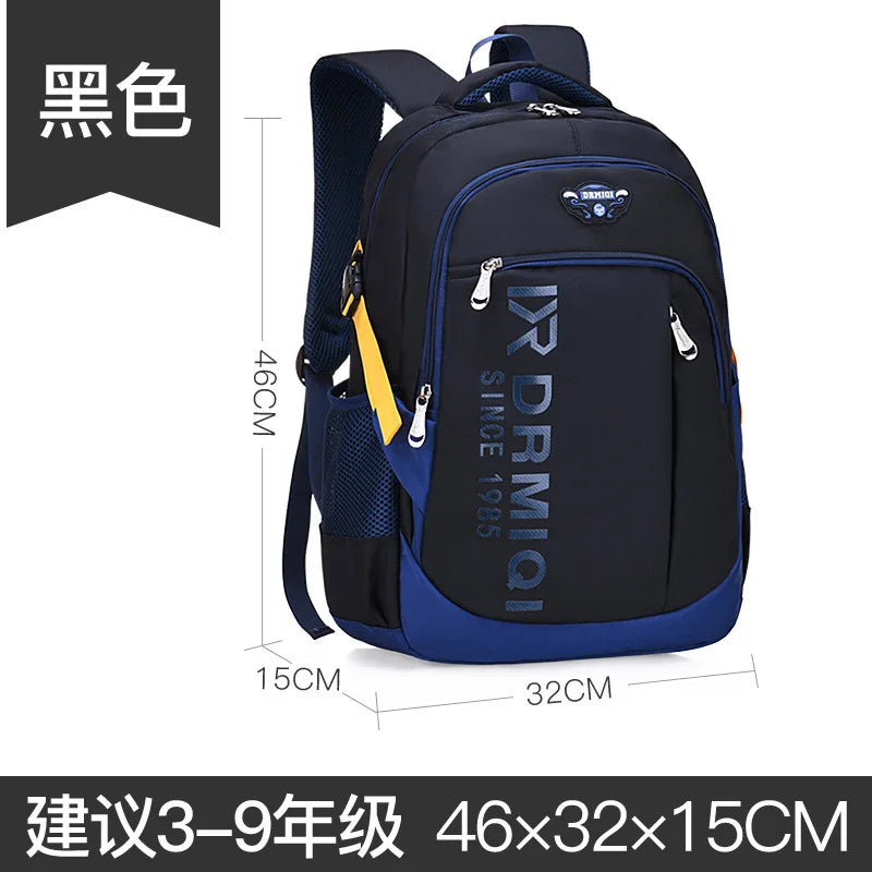 Kids Orthopedic Waterproof Schoolbags Backpacks