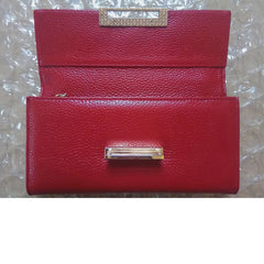 Women's Leather Clutch Bag Wallet Long Cow Leather Purse