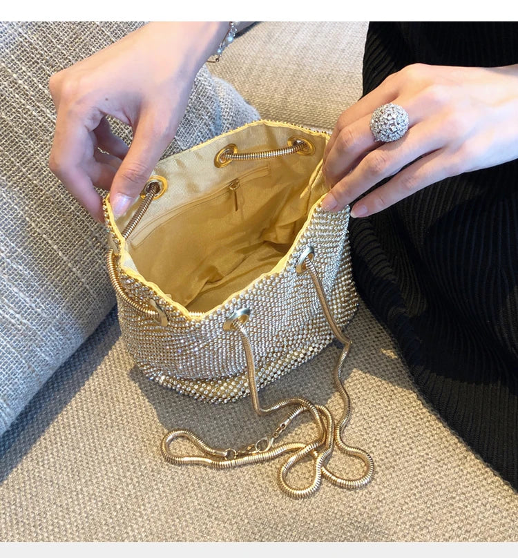 Diamond Evening Bag Women Shoulder Handbag