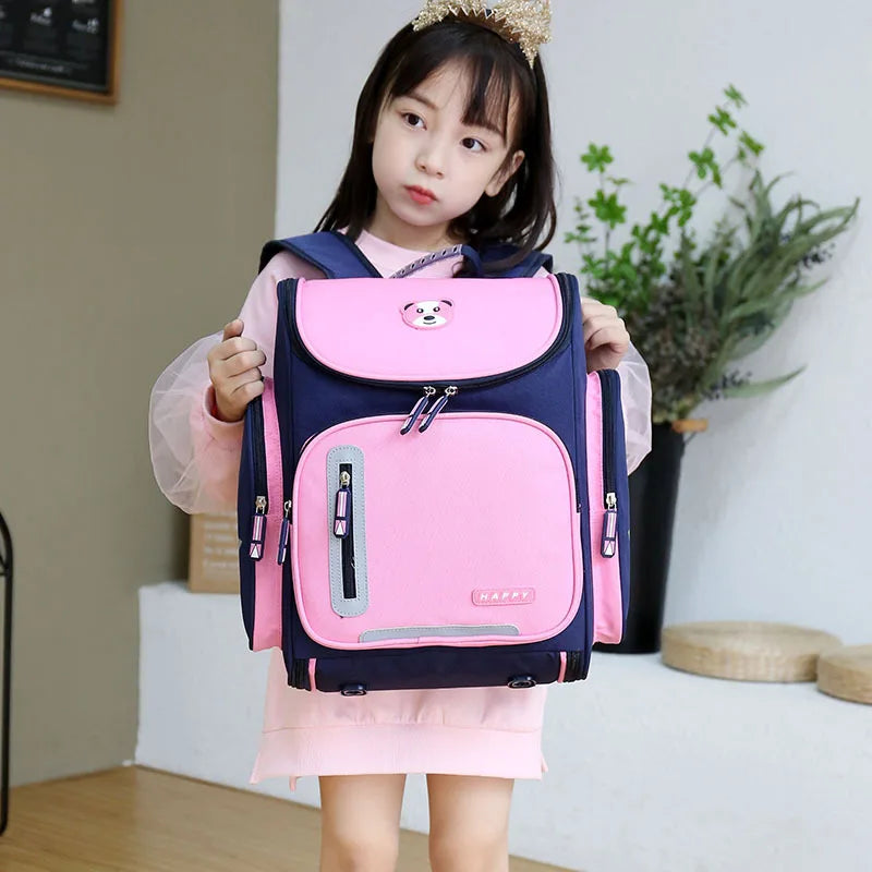 Kids Orthopedic Backpack School Book Bag